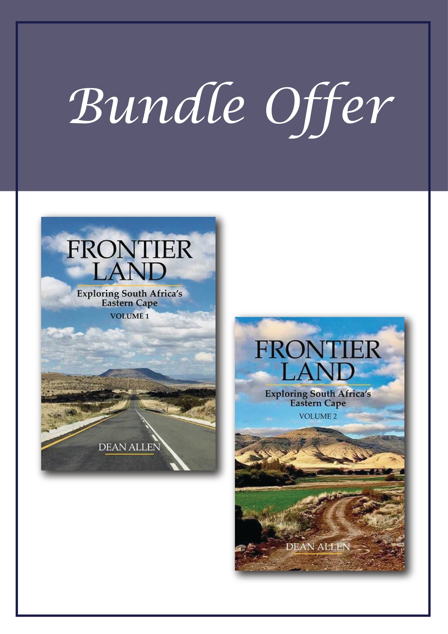 Bundle Offer - Frontier Land Volume 1 & 2
